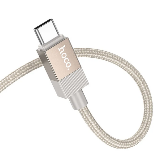 Аудио кабел USB-C - 3.5mm HOCO UPA32B, 1m, Златист
