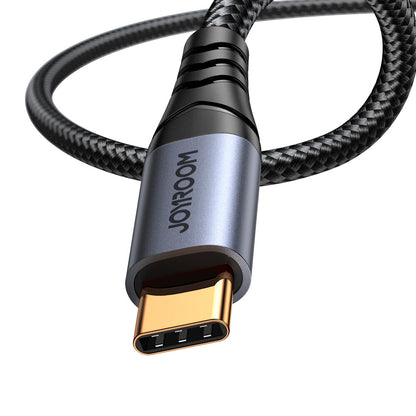 Аудио кабел USB-C - 3.5mm Joyroom SY-A07, 1.2m, Черен