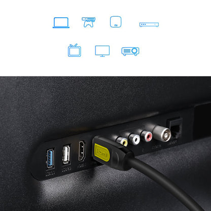 Видео кабел UGREEN HD101, HDMI - HDMI, 4K, 1m, Черен