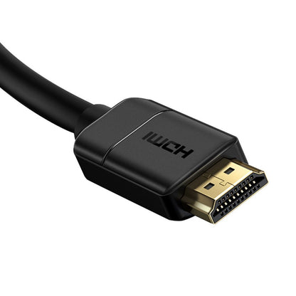 Видео кабел Baseus High Definition, HDMI - HDMI, 4K, 3m, Черен CAKGQ-C01