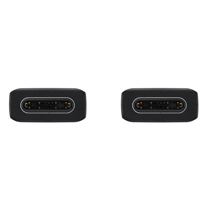 Кабел за данни и зареждане USB-C - USB-C Samsung EP-DA705, 25W, 1 м, черен EP-DA705BBEGWWW