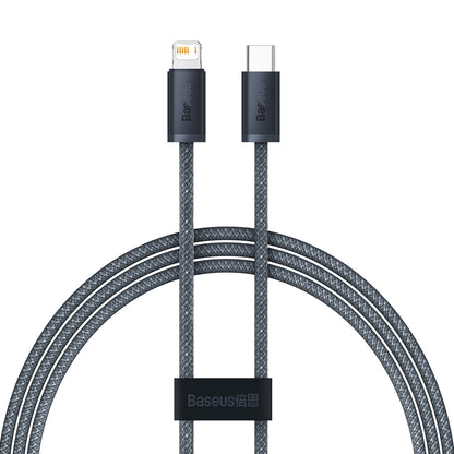 Кабел за данни и зареждане USB-C - Lightning Baseus Dynamic Series, 20W, 1m, Сив CALD000016