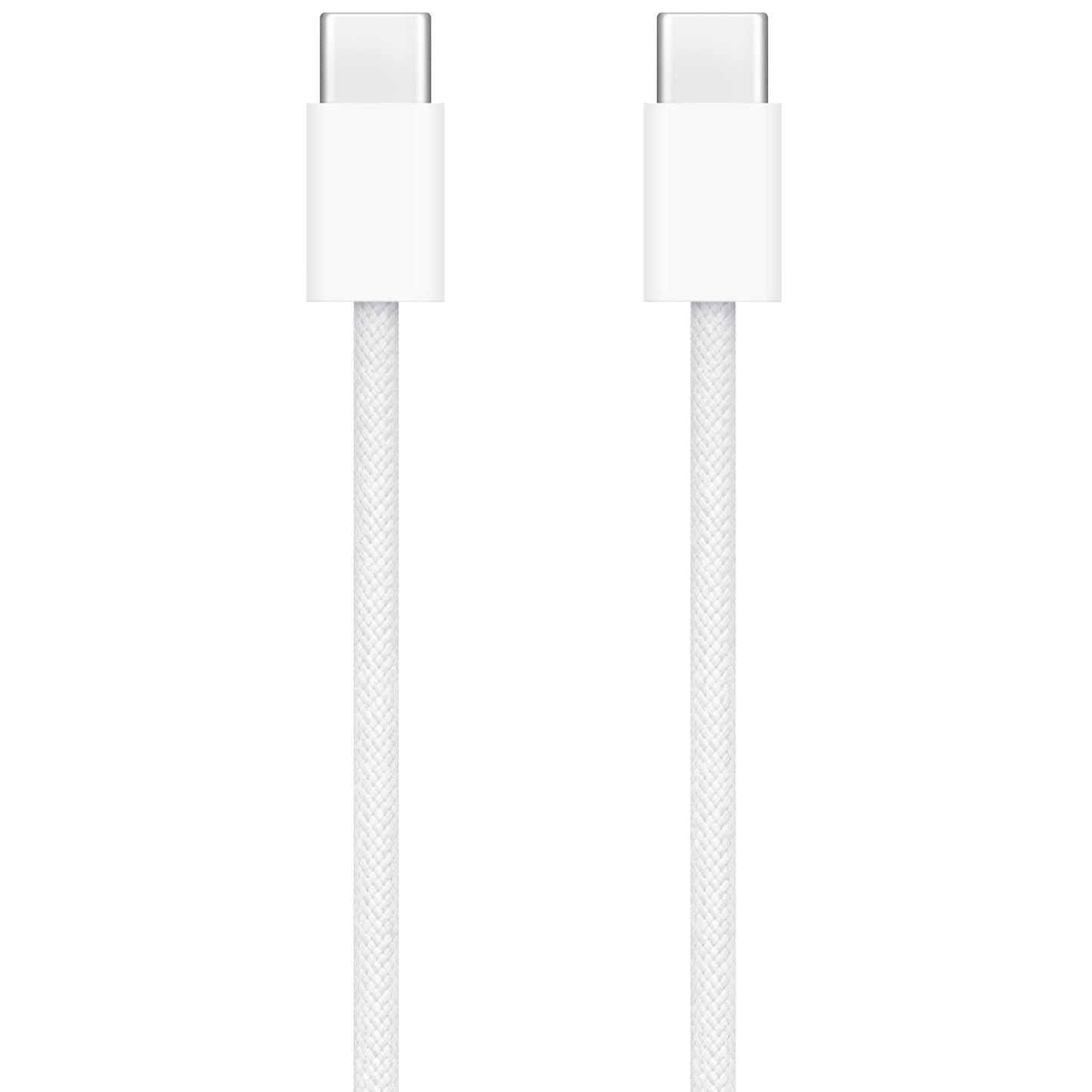 USB-C кабел за данни и зареждане - Apple USB-C, 60W, 1 м, бял MQKJ3ZM/A 