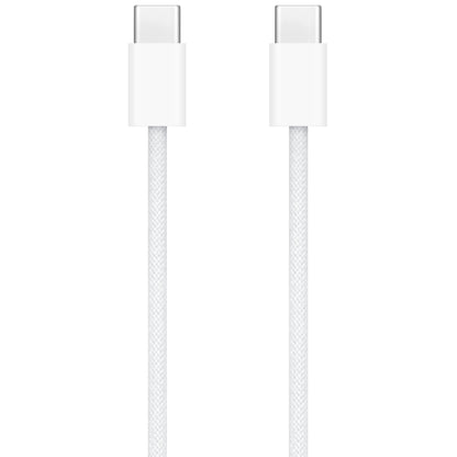 USB-C кабел за данни и зареждане - Apple USB-C, 60W, 1 м, бял MQKJ3ZM/A 