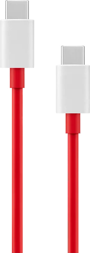 Кабел за данни и зареждане USB-C - USB-C OnePlus DL152, 150W, 1 м, червен 5461100529