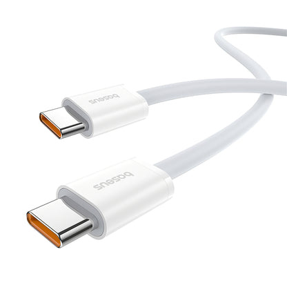 USB-C кабел за данни и зареждане - USB-C Baseus Superior Series 2, 100W, 2m, бял P10365200211-04 