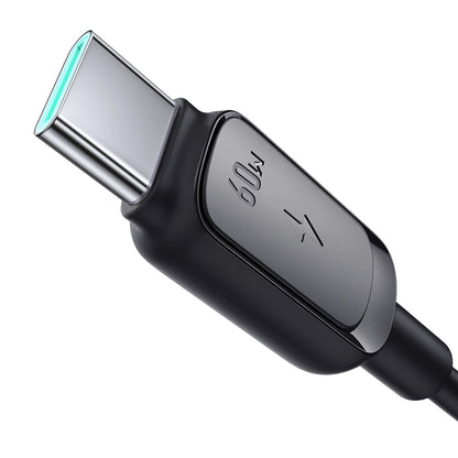 Кабел за данни и зареждане USB-C - USB-C Joyroom A14, 60W, 1.2m, Черен