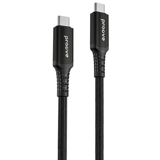 Кабел за данни и зареждане USB-C - USB-C Proove Speed Line, 240W, 1m, Черен
