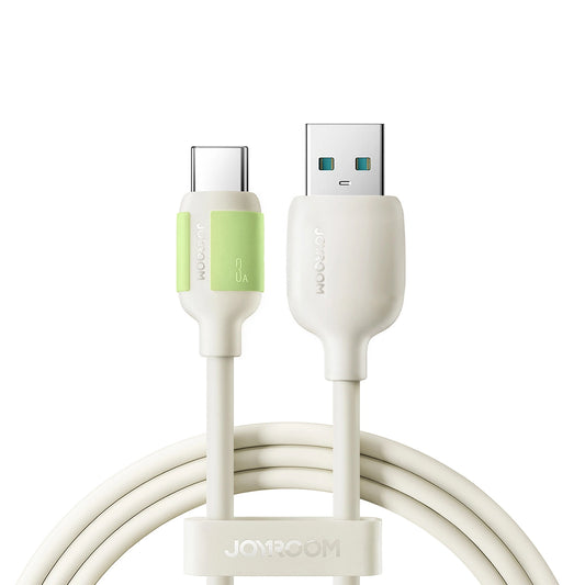 Кабел за данни и зареждане USB-A - USB-C Joyroom S-A53, 18W, 1.2m, Бежов