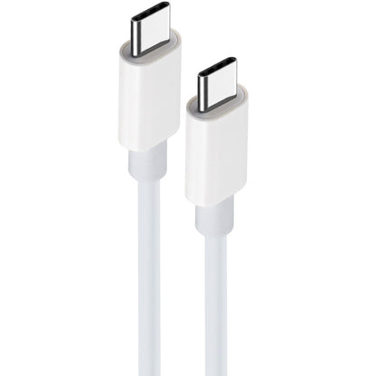 Кабел за данни и зареждане USB-C - USB-C MaXlife MXUC-05, 100W, 1m, Бял