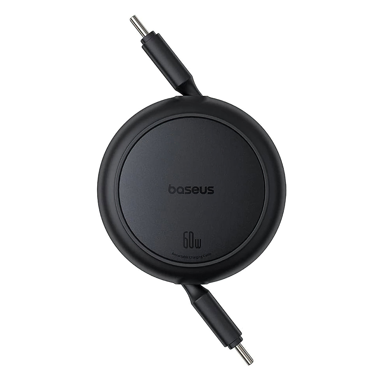 Кабел за данни и зареждане USB-C - USB-C Baseus Free2Pull Mini Retractable, 60W, 1m, Черен P10364500111-01