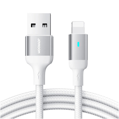 Кабел за данни и зареждане USB-A - Lightning Joyroom A10, 18W, 1.2m, Бял