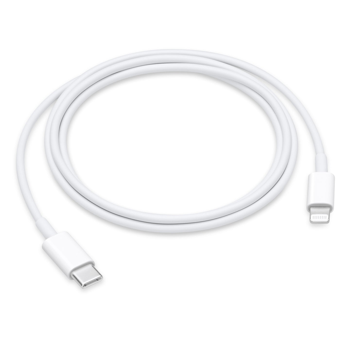 Кабел за данни и зареждане USB-C - Lightning Apple, 1m, Бял, Swap
