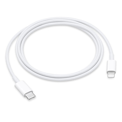 Кабел за данни и зареждане USB-C - Lightning Apple, 1m, Бял, Swap