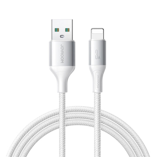 Кабел за данни и зареждане USB-A - Lightning Joyroom S-A28 Flash, 18W, 2m, Бял