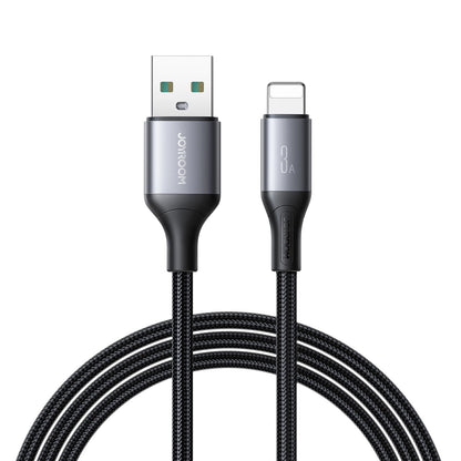 Кабел за данни и зареждане USB-A - Lightning Joyroom S-A28 Flash, 18W, 2m, Черен