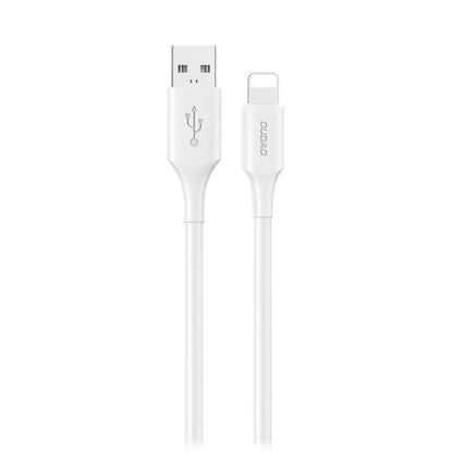 Кабел за данни и зареждане USB-A - Lightning Dudao L2sL, 30W, 1.2m, Бял