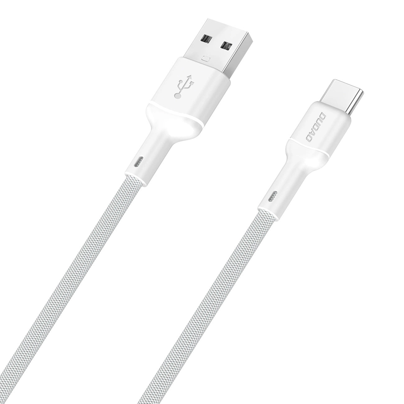 Кабел за данни и зареждане USB-A - USB-C Dudao L9T, 100W, 1m, Бял