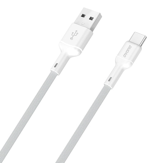 Кабел за данни и зареждане USB-A - USB-C Dudao L9T, 100W, 1m, Бял