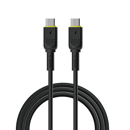 USB-C Data and Charging Cable - USB-C WiWu Wi-C034, 60W, 1.2m, Black