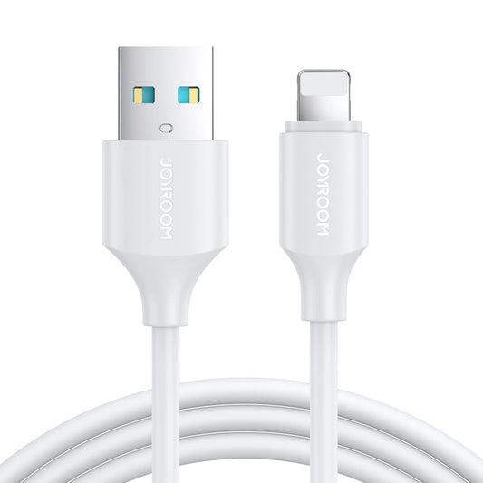 Кабел за данни и зареждане USB-A - Lightning Joyroom S-A9, 18W, 1m, Бял