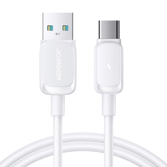 Кабел за данни и зареждане USB-A - USB-C Joyroom S-A14, 20W, 1.2m, Бял