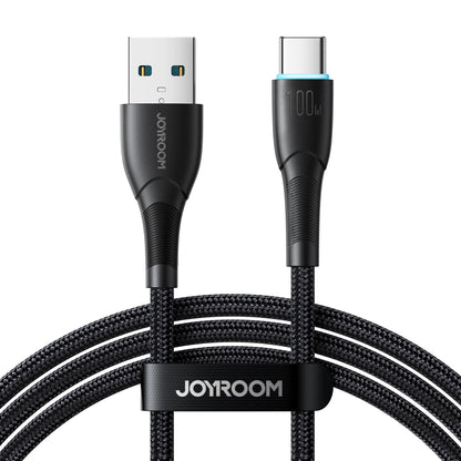 Кабел за данни и зареждане USB-A - USB-C Joyroom S-A32, 100W, 1m, Черен