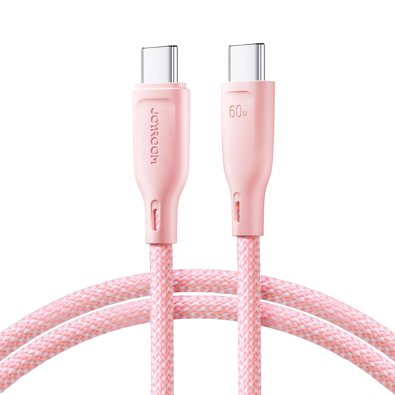 USB-C Data and Charging Cable - USB-C Joyroom S-A34, 60W, 1m, Pink