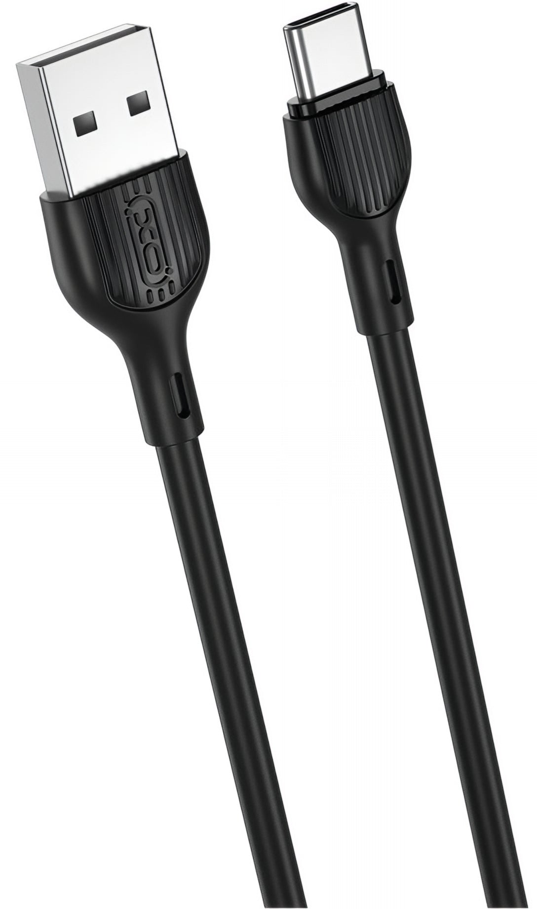 Кабел за данни и зареждане USB-A - USB-C XO Design NB200, 10W, 1m, Черен