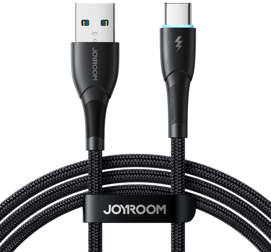 Кабел за данни и зареждане USB-A - USB-C Joyroom S-A32, 18W, 1m, Черен