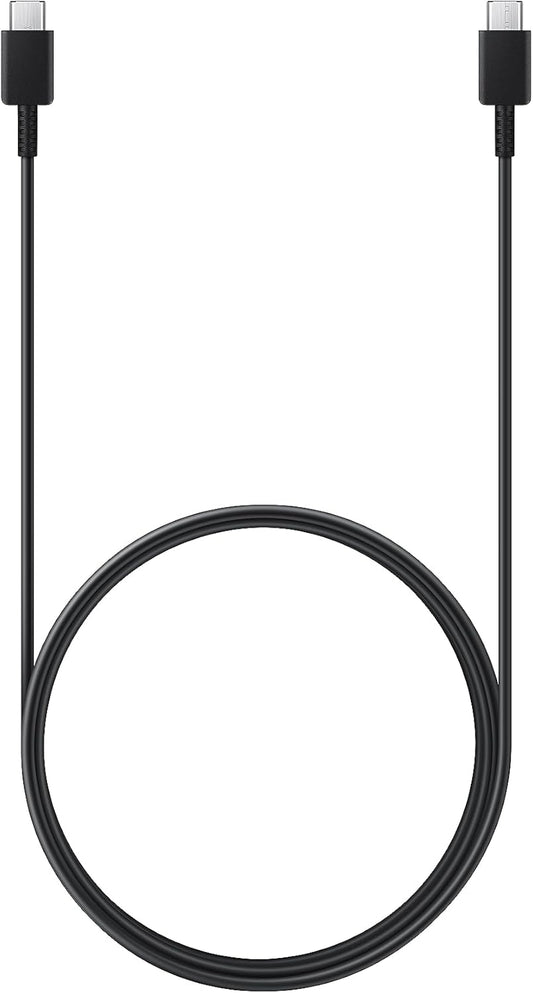 Кабел за данни и зареждане USB-C - USB-C Samsung EP-DN980BBE, 25W, 1m, Черен GH39-02176A