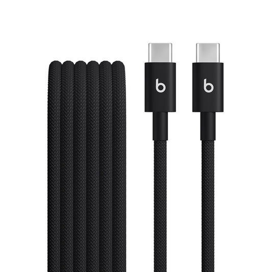 Кабел за данни и зареждане USB-C - USB-C Beats, 1.5m, Черен MDGA4ZM/A