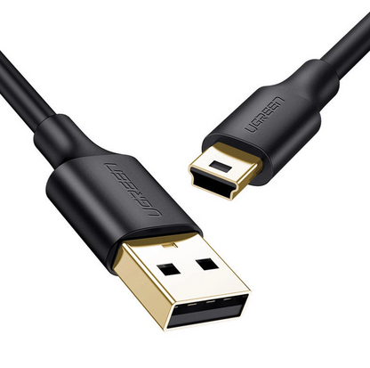 USB-A to miniUSB Data and Charging Cable UGREEN US132, 3m, Black