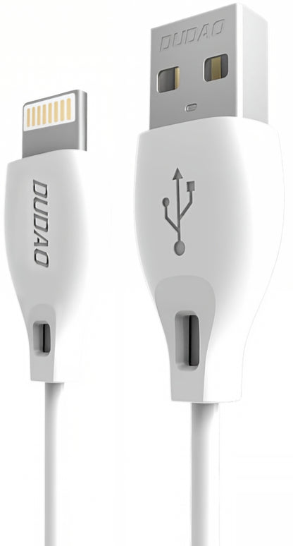 USB-A to Lightning Data and Charging Cable Dudao L4L, 18W, 1m, White