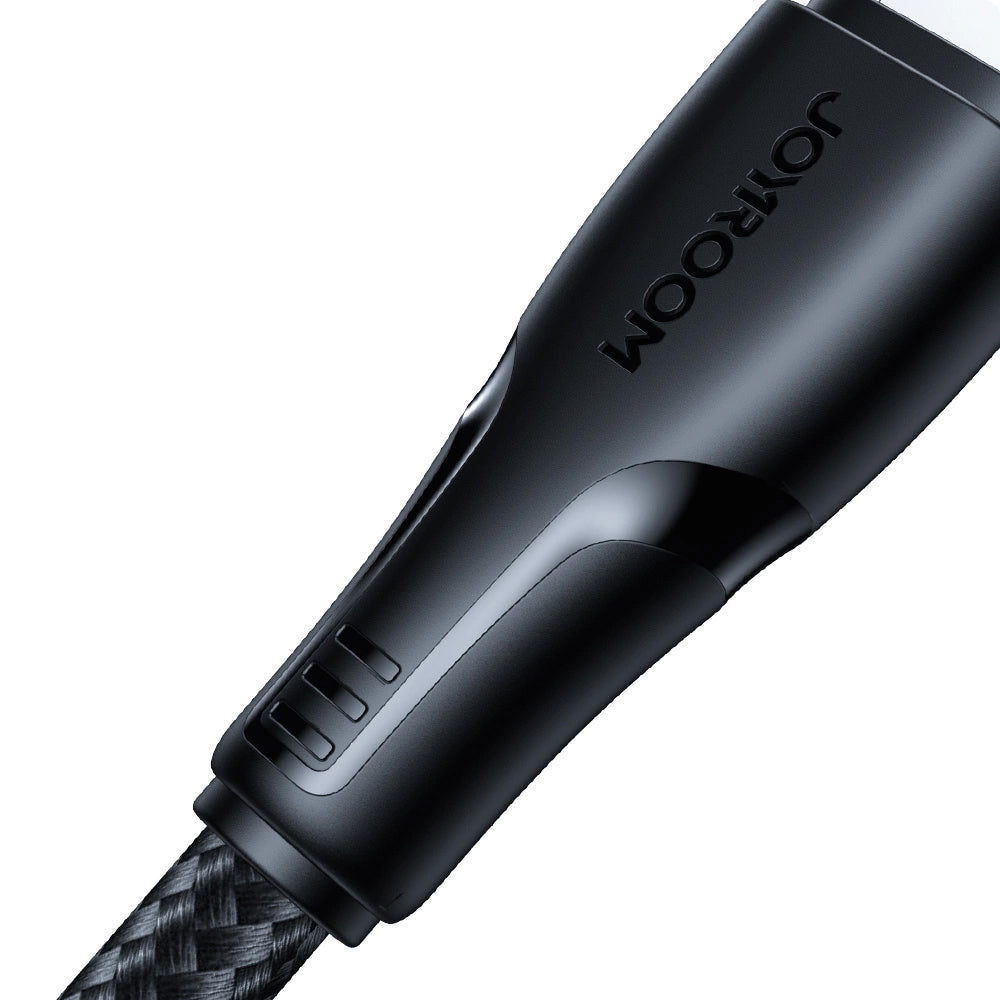 Кабел за данни и зареждане USB-C - Lightning Joyroom S-A11, 20W, 0.25m, Черен