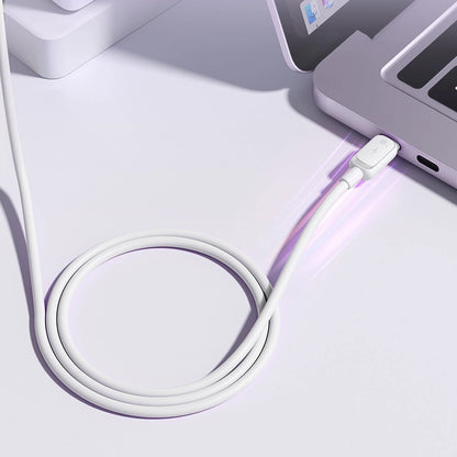 Кабел за данни и зареждане USB-C - USB-C Joyroom S-A14, 60W, 1.2m, Бял