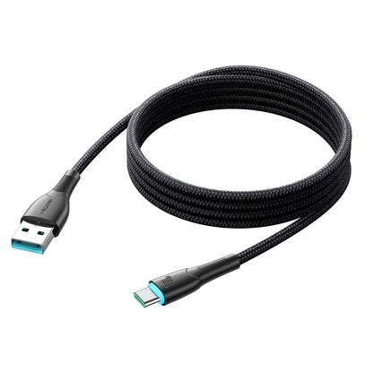 Кабел за данни и зареждане USB-A - USB-C Joyroom S-A32, 100W, 1m, Черен