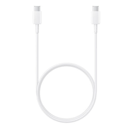 USB-C кабел за данни и зареждане - USB-C Samsung EP-DA705, 25W, 1 м, бял EP-DA705BWEGWWW