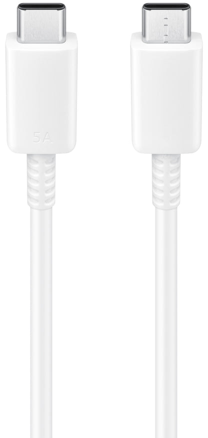 USB-C кабел за данни и зареждане - USB-C Samsung EP-DN975, 100W, 1 м, бял EP-DN975BWEGWWW