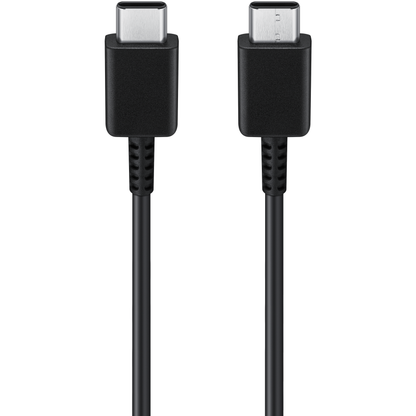 USB-C кабел за данни и зареждане - USB-C Samsung EP-DW767JBE, 25W, 1,8 м, черен GP-TOU021RFCBW