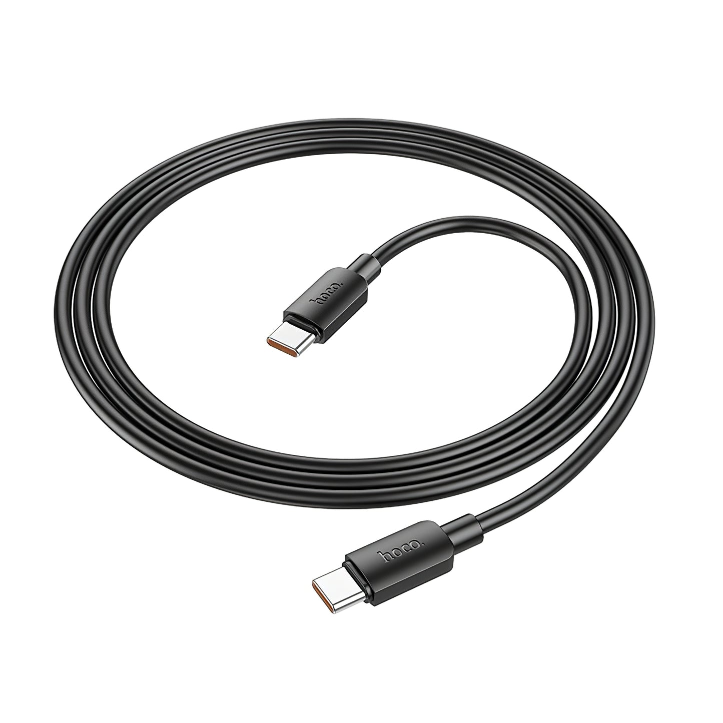 Кабел за данни и зареждане USB-C - USB-C HOCO X96, 100W, 1m, Черен