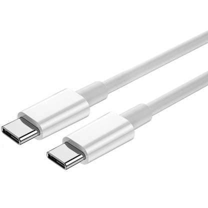 USB-C кабел за данни и зареждане - USB-C WiWu C008, 100W, 1,2 м, бял 