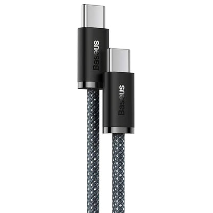 USB-C кабел за данни и зареждане - USB-C Baseus Dynamic Series, 100W, 2 m, сив CALD000316 