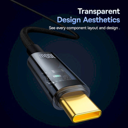 Кабел за данни и зареждане USB-C - USB-C Baseus Explorer, 100W, 2m, Черен P10319704111-00