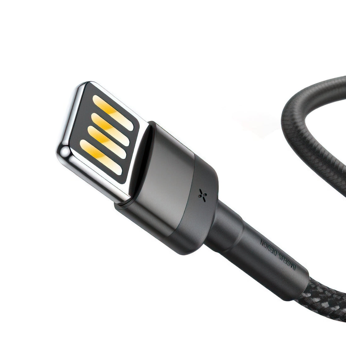 Кабел за данни и зареждане USB-A - Lightning Baseus Cafule Special Edition, 18W, 1m, Сив CALKLF-GG1