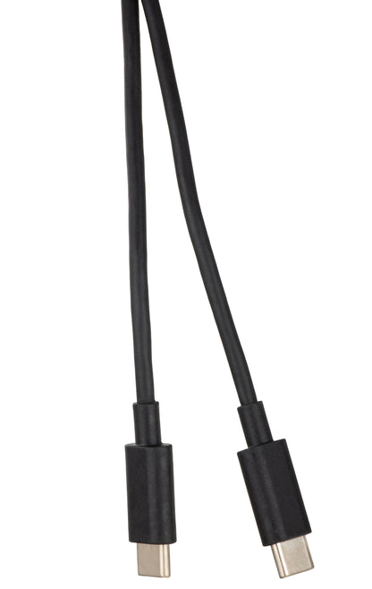 Кабел за данни и зареждане USB-A - USB-C HMD, 15W, 1m, Черен 80300226H001