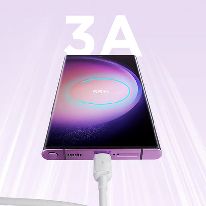 Кабел за данни и зареждане USB-A - USB-C Joyroom S-A14, 20W, 1.2m, Бял