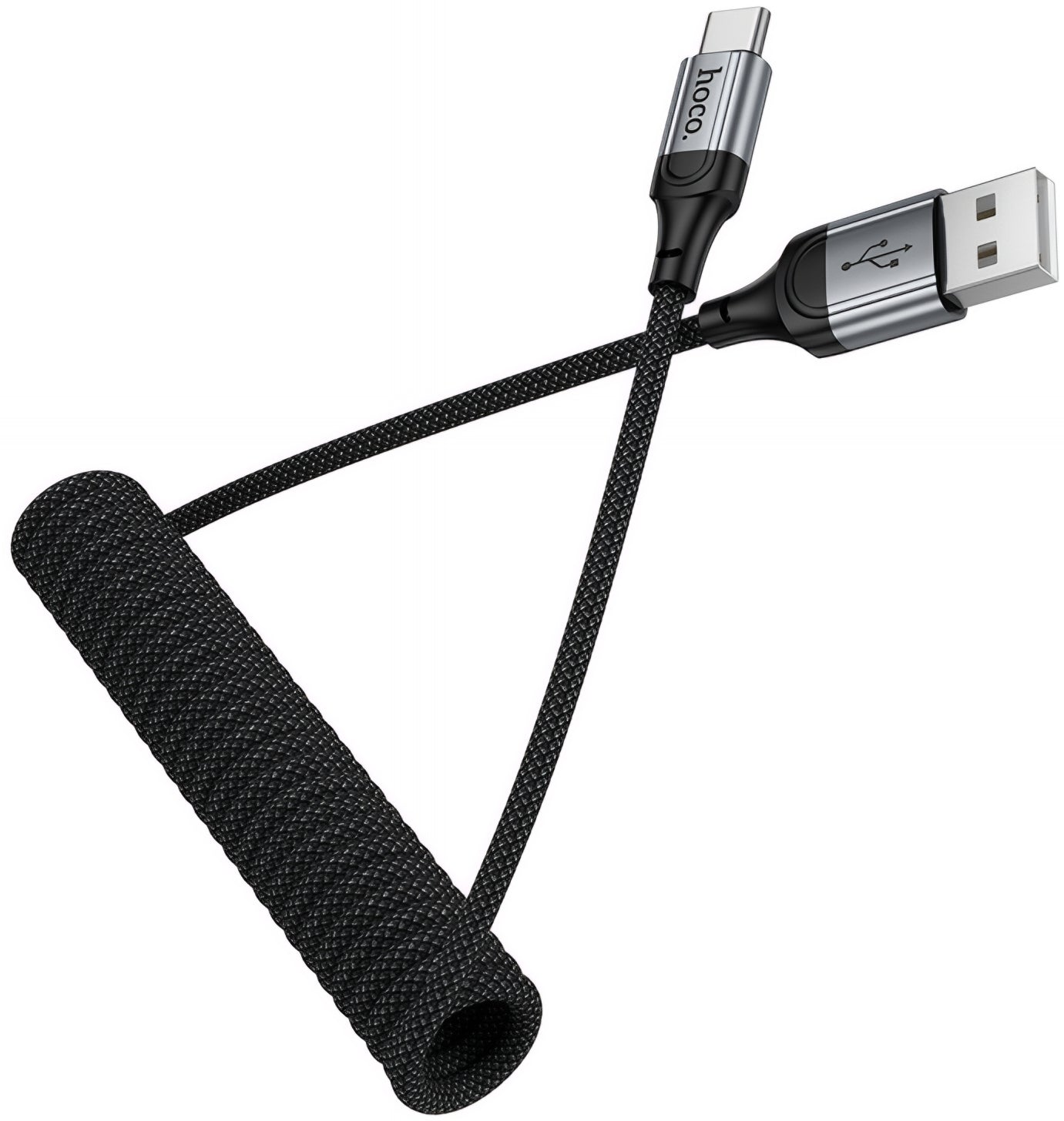 Кабел за данни и зареждане USB-A - USB-C HOCO X121, 18W, 1.5m, Черен