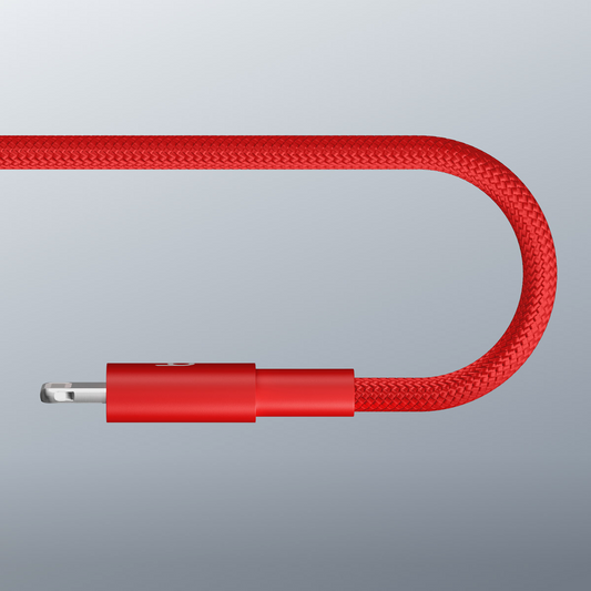 Кабел за данни и зареждане USB-C - Lightning Beats, 1.5m, Червен MFEH4ZM/A