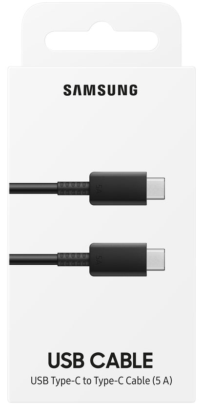 USB-C кабел за данни и зареждане - USB-C Samsung EP-DN975, 100W, 1 м, черен EP-DN975BBEGWWW